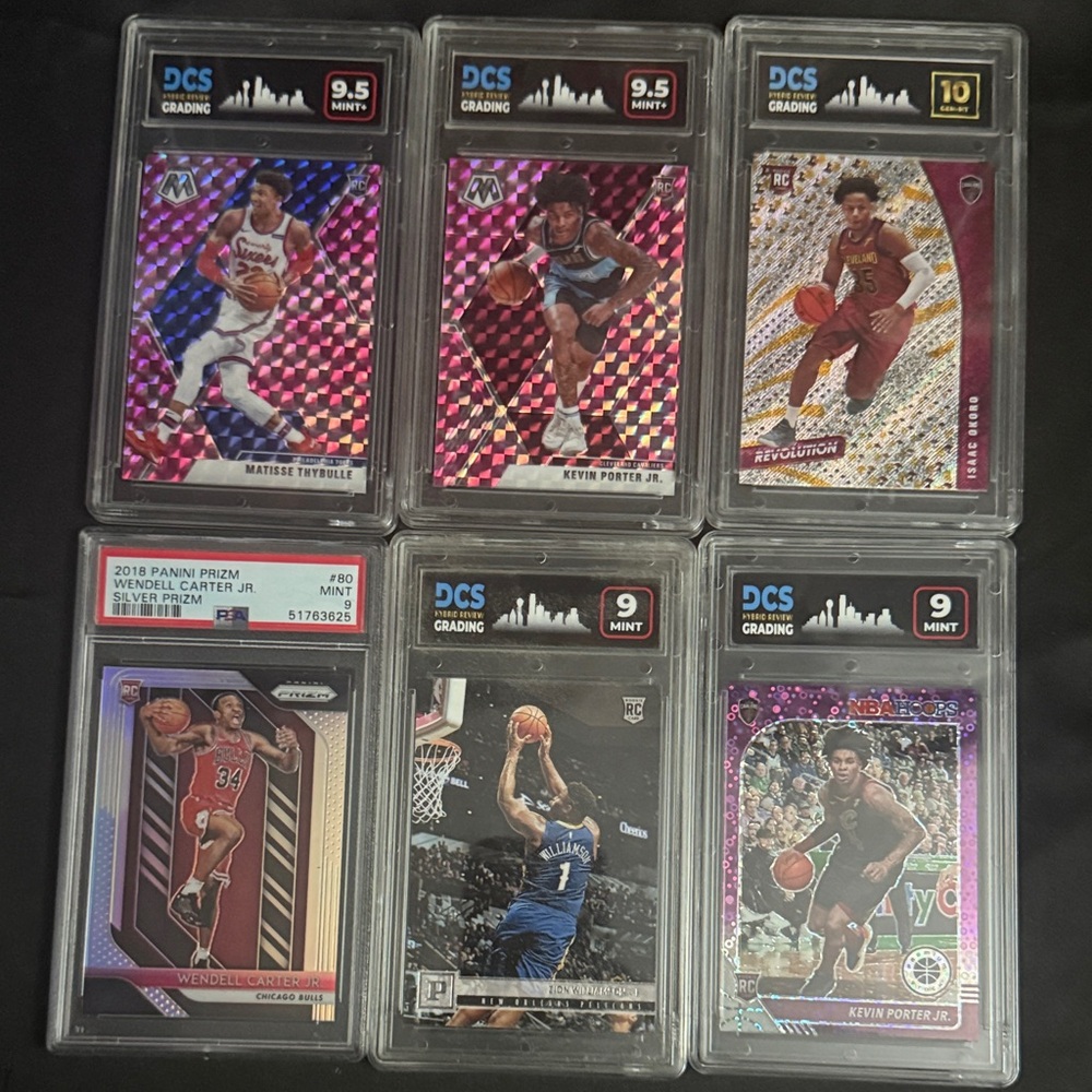 Basketball graded Trading Card Collection